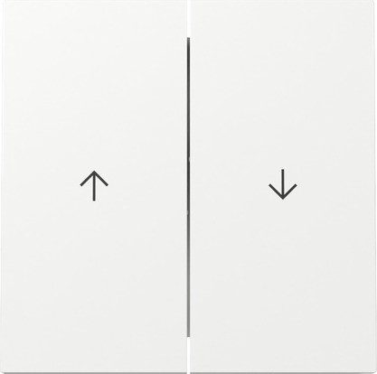 Gira Wippe 2f Pfeil Schalter Reinweiß 329470 - 329470