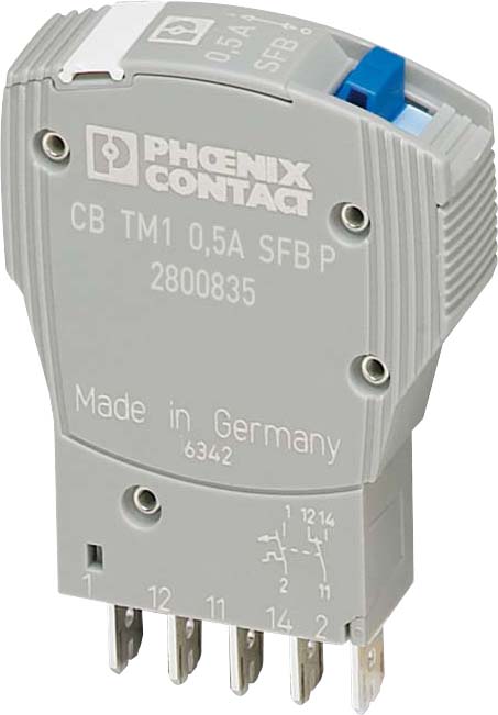 Phoenix Contact Geräteschutzschalter thermomagnetisch CB TM1 0.5A SFB P - 2800835