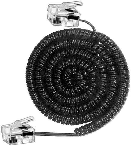 E+P Elektrik Handapparatekabel 2,0 m spiral T 15