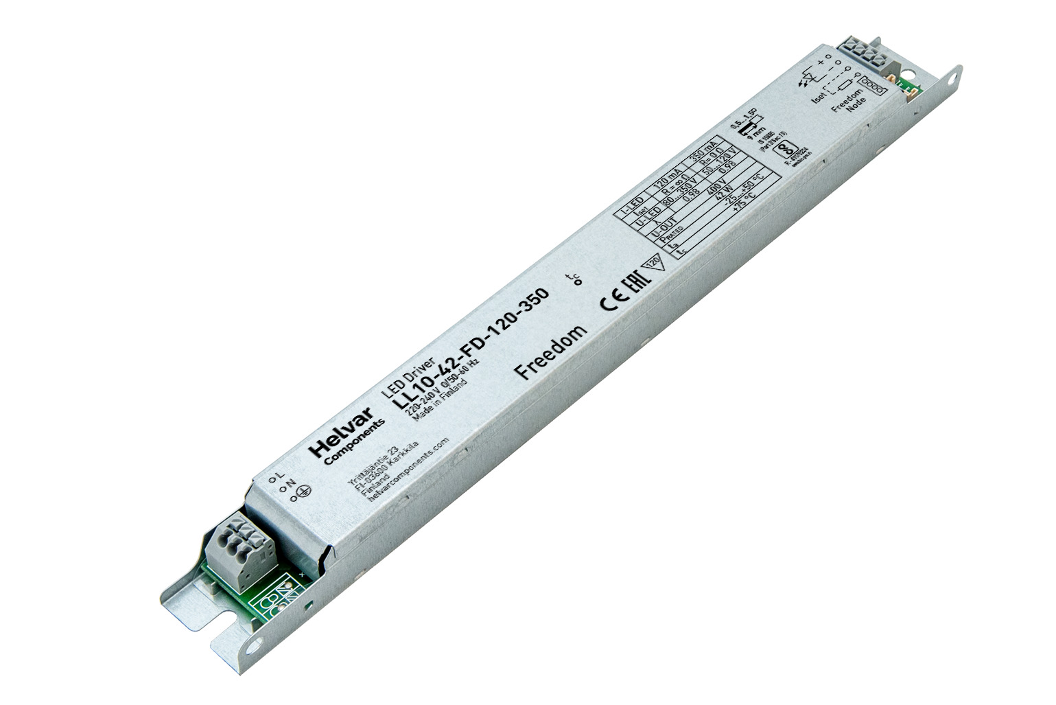 Helvar LED-Treiber LL10-42-FD-120-350 - 5810000