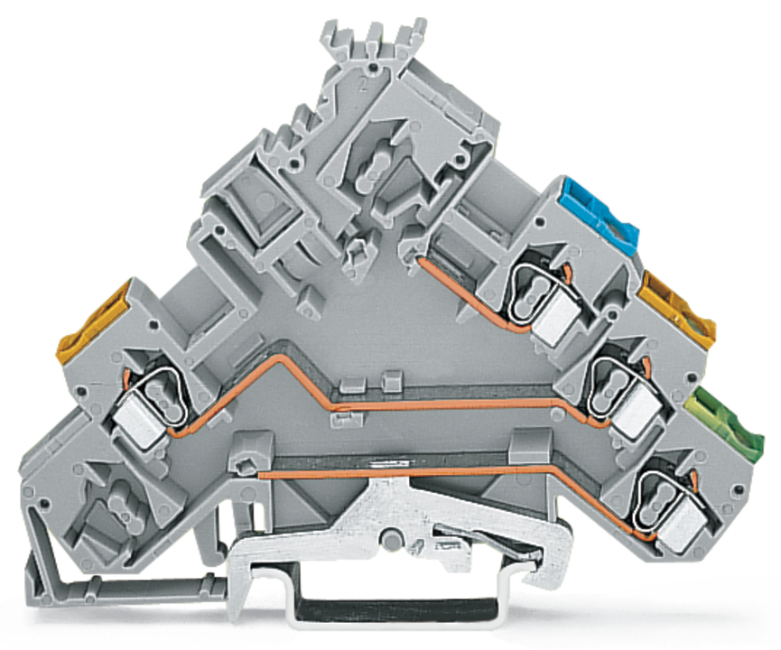 WAGO GmbH & Co. KG Aktorenklemme 0,08-2,5mmq grau 280-572
