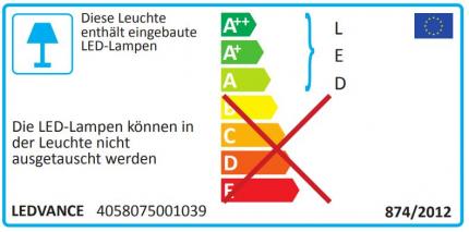 LEDVANCE LED-HighBay Spotlight 120W 4000K BK