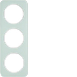 Berker Rahmen Glas/pows 3fach 10132109 - 10132109