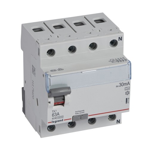 Legrand (BT) Fehlerstrom-Schutzschalter 63A 4P 30mA Legrand 411766 - 411766