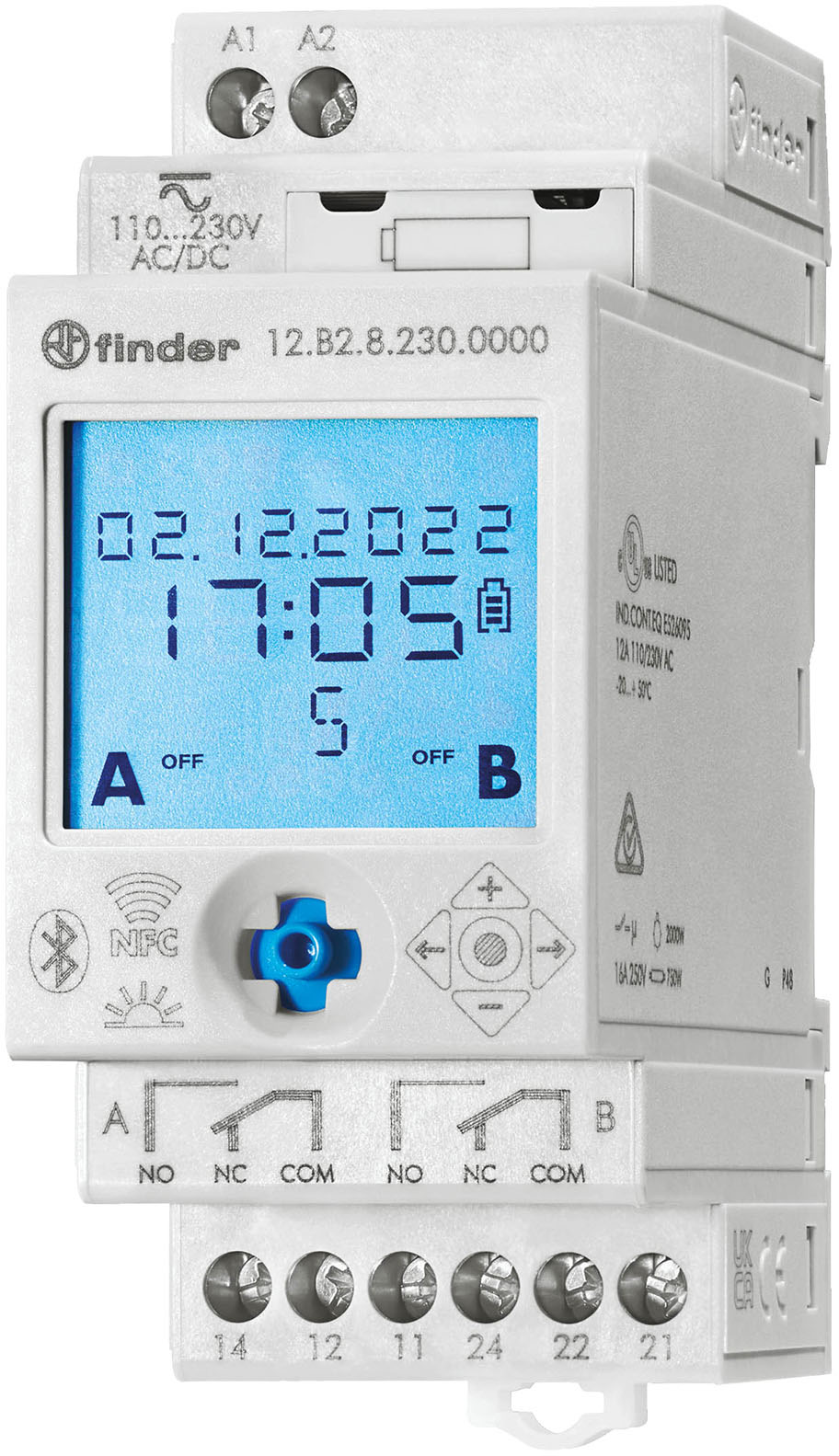 Finder Astro-Jahreszeitschaltuhr 12.B2.8.230.0000