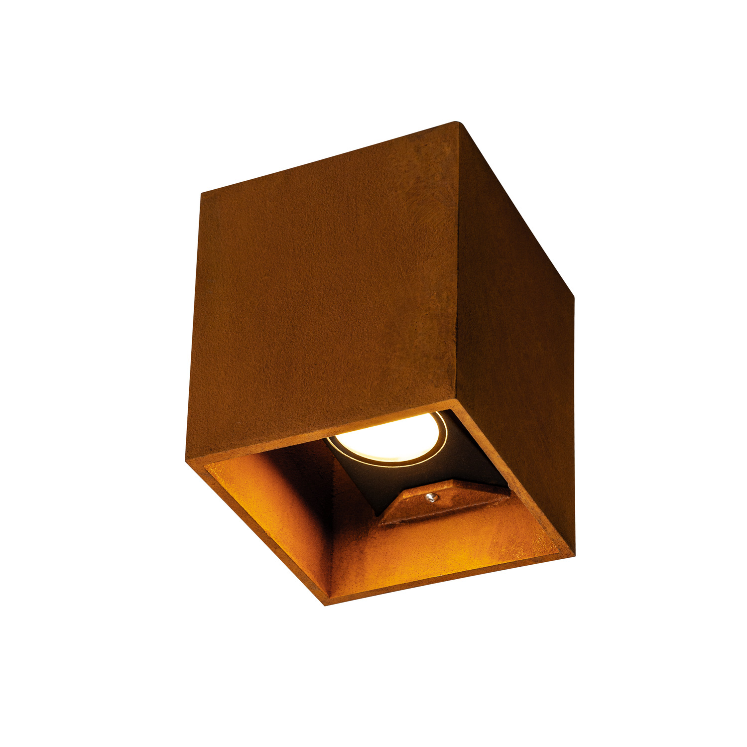 SLV RUSTY© UP/DOWN, Outdoor LED Wandaufbauleuchte eckig rost CCT switch 3000/4000K - 1004650