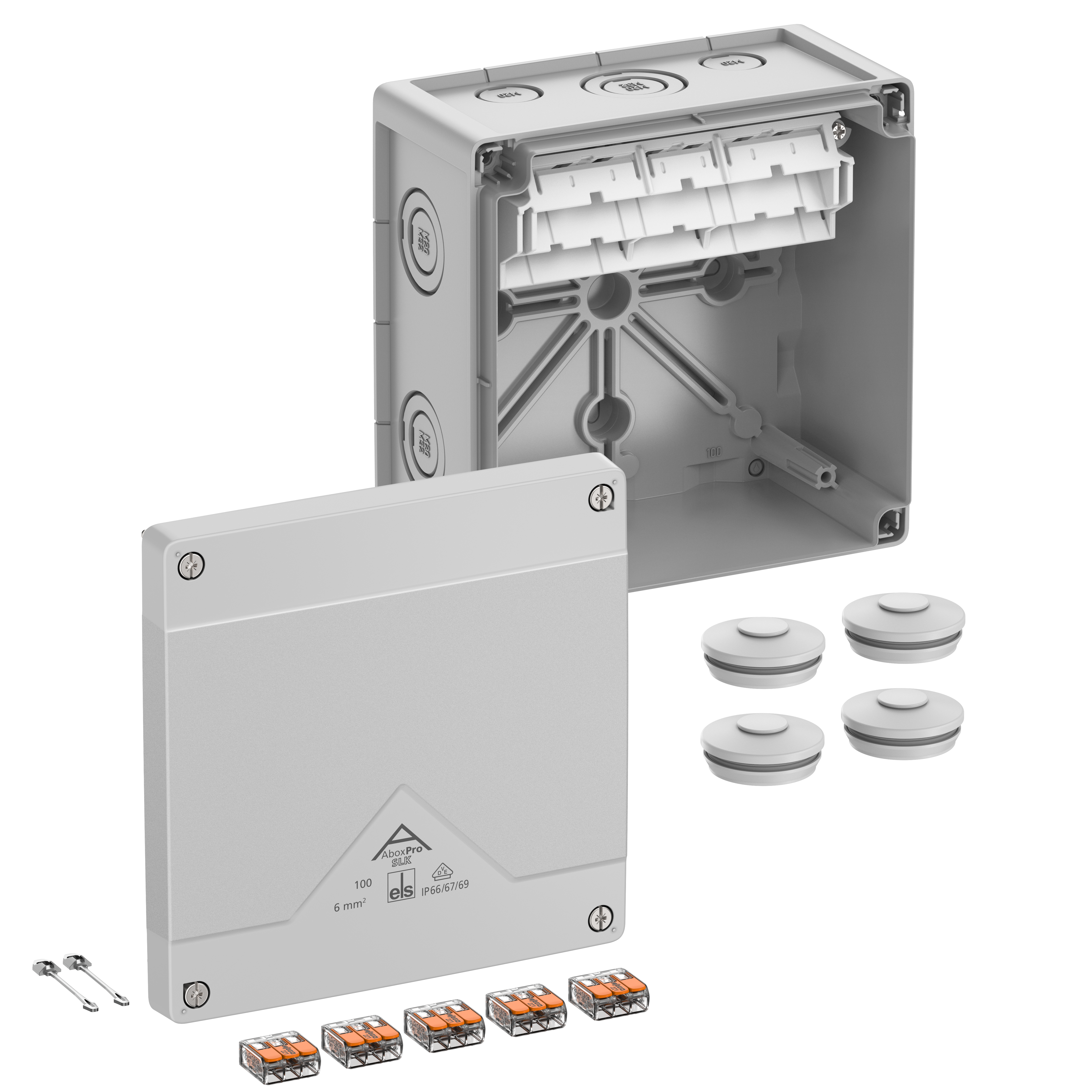 Spelsberg Abzweigkasten IP66, max. 6qm Abox Pro SLK-6Â²