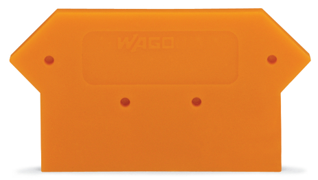 WAGO GmbH & Co. KG Abschlußplatte orange 283-317