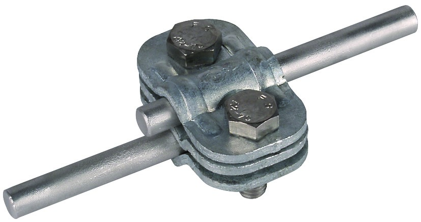 DEHN UNI-Trennklemme St/tZn m.Platte f.2x Rd7-10 UTK710710SZPSTTZN