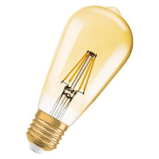 Osram Vintage 1906 LED 55 7 W/2500K E27 - 4052899972360 - 4099854081514