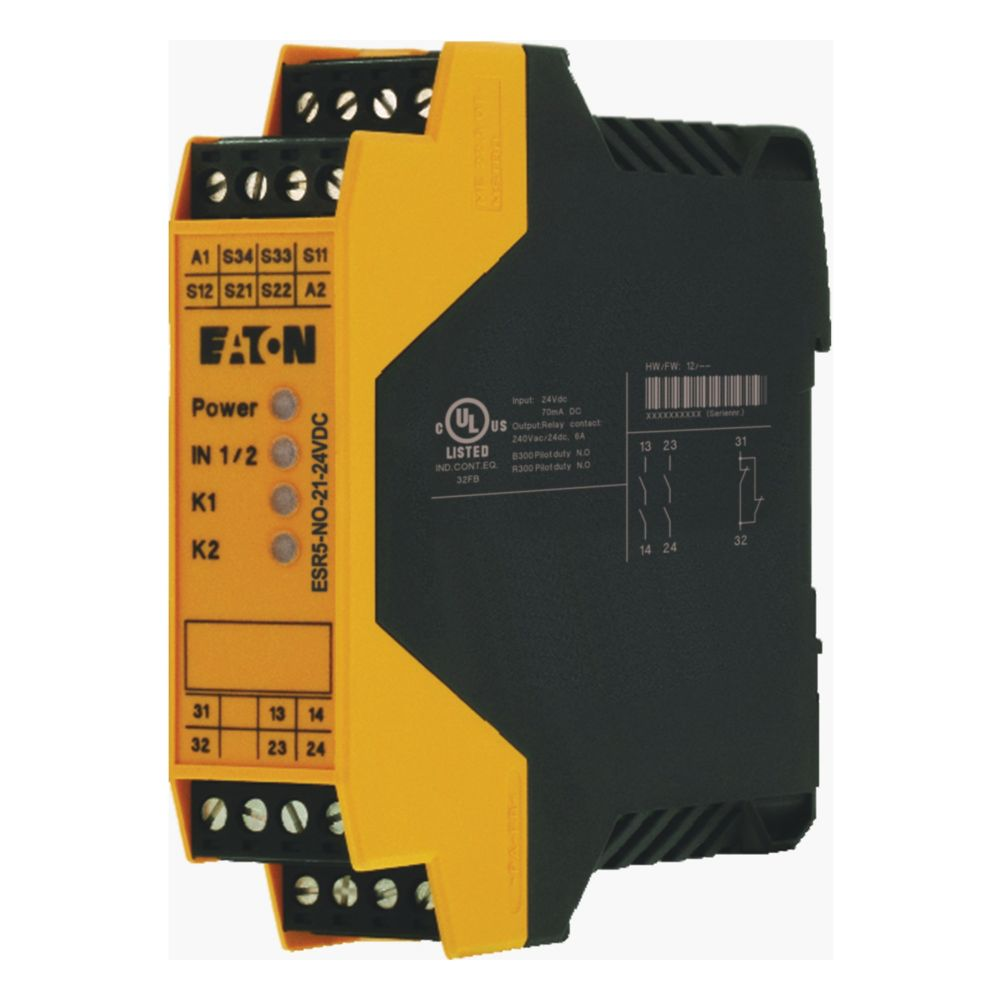 Eaton Sicherheitsrelais NOT-AUS 24V DC ESR5-NO-21-24VDC