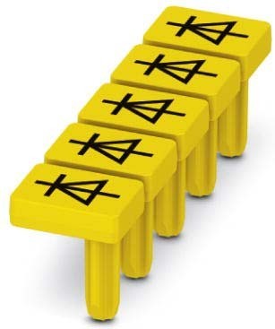 Phoenix Contact Warnschild ge/sw, 5,2mm WS-DIO PT 2,5 - 1029037 günstig online kaufen