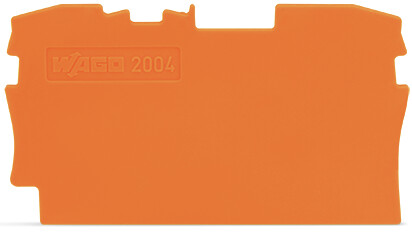 WAGO GmbH & Co. KG Abschluss-u.Zwischenplatte 1mm dick 2004-1292