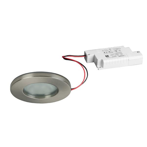 Brumberg recessed LED downlightset, IP65, phase cut dimmable - 39149253