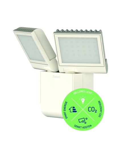 Theben LED-Strahler 17 Watt, ws theLeda S17-100L WH - 1020602 | 30191879