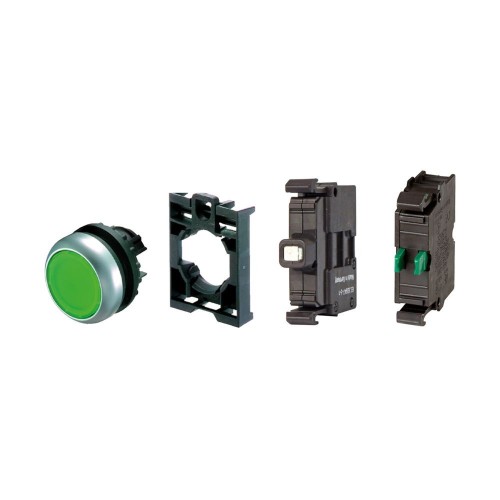 Eaton Leuchtdrucktaster Komplettgerät M22-DL-G-K10LED-BVP - 110930