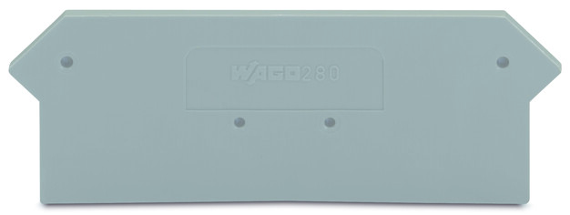 WAGO GmbH & Co. KG Abschlußplatte grau 280-316