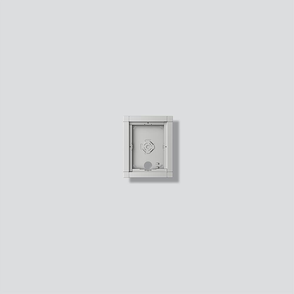 Siedle&Söhne Gehäuse-Aufputz Silber-Metallic GA 612-1/1-01 SM