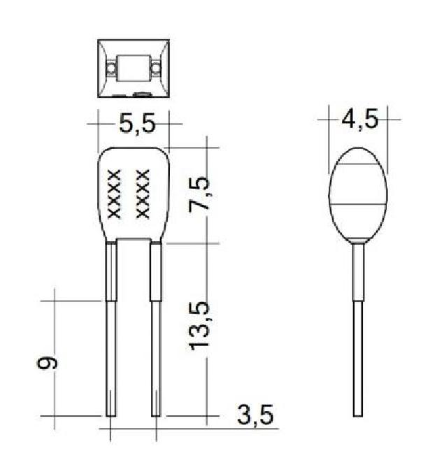 Tridonic Widerstand I-SELECT 2 PLUG 550MA BL