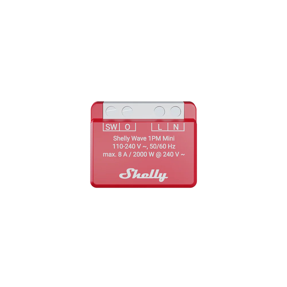 Shelly Unterputz Wave 1PM Mini LR Z-Wave