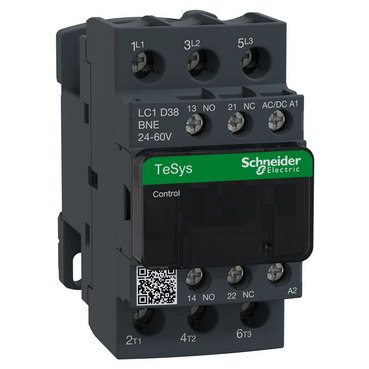 Schneider Electric Leistungsschütz 3-pol.1S+1Ö 400V 38A LC1D38BNE
