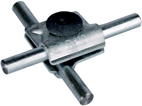 DEHN MV-Klemme St/tZn f. Rd 10mm MVK 10 FRM10X35STTZN - 391060