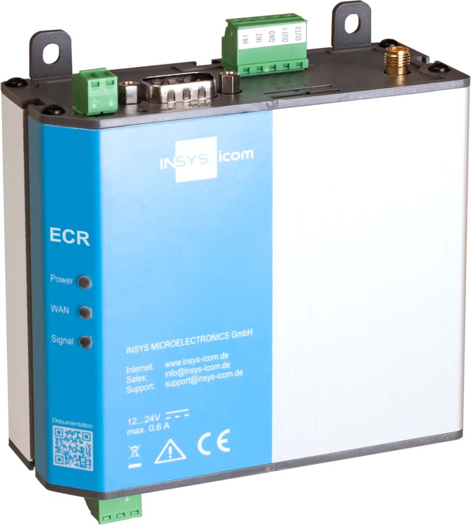 Moros Insys Router Insys LTE-/WLAN-Router 2xLAN 1xRS232, 1xRS485 ECR-LW300 | 30216318