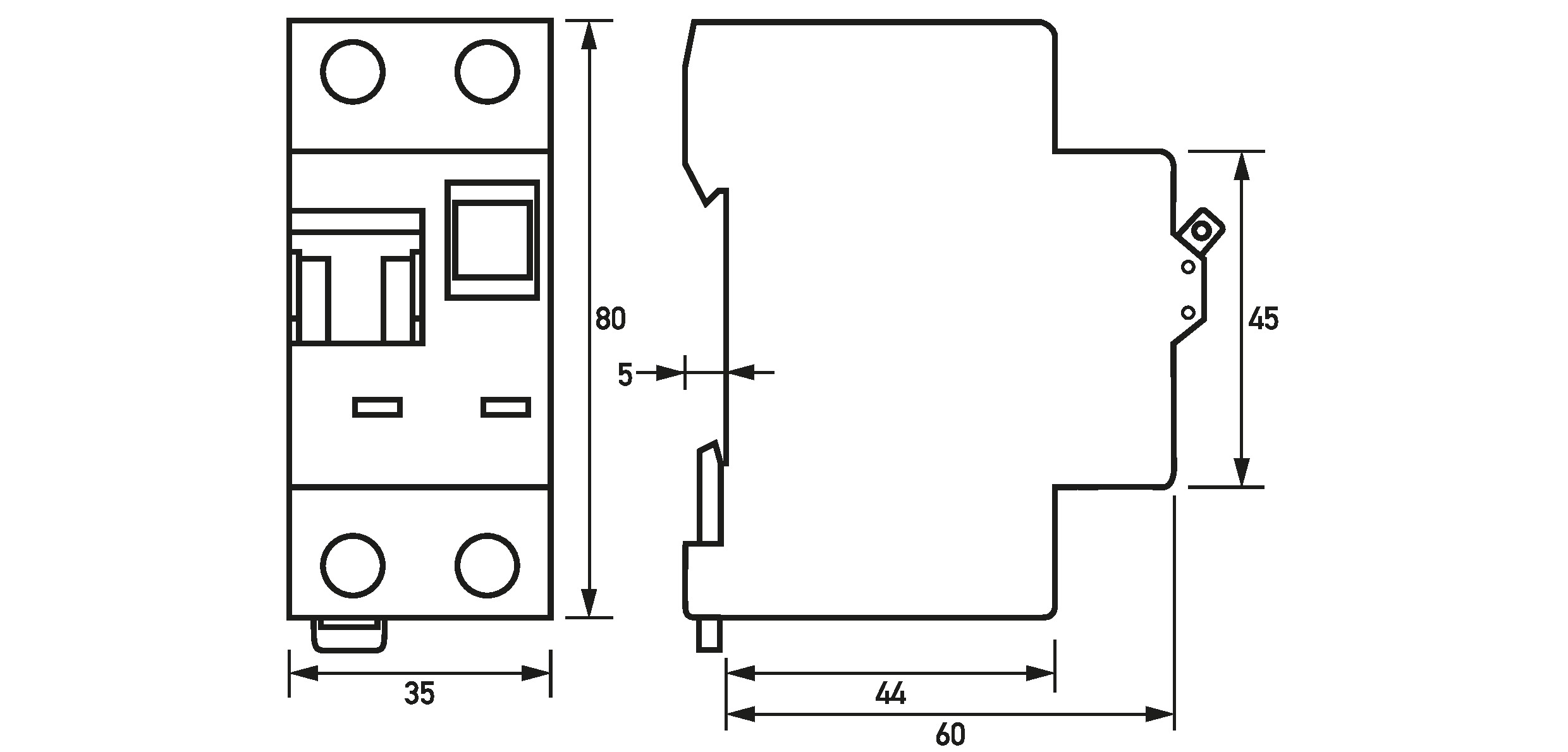 Doepke FI/LS-Kombination DRCBO3 B16/0,03/1N-A - 9932104