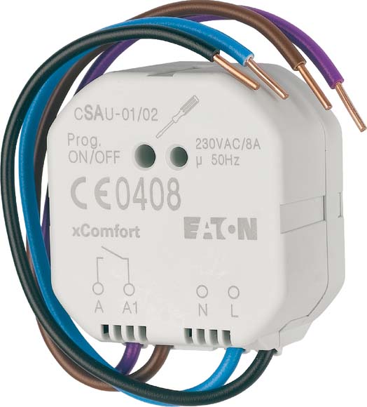Eaton Funk-Schaltaktor 1f. potentialfrei CSAU-01/02