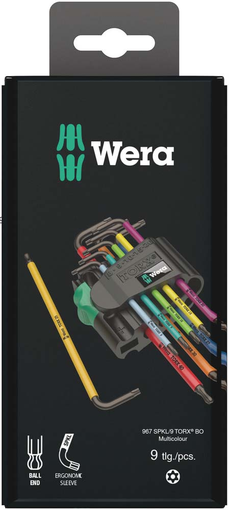 Wera Werk Winkelschlüsselsatz 9-tlg 073599