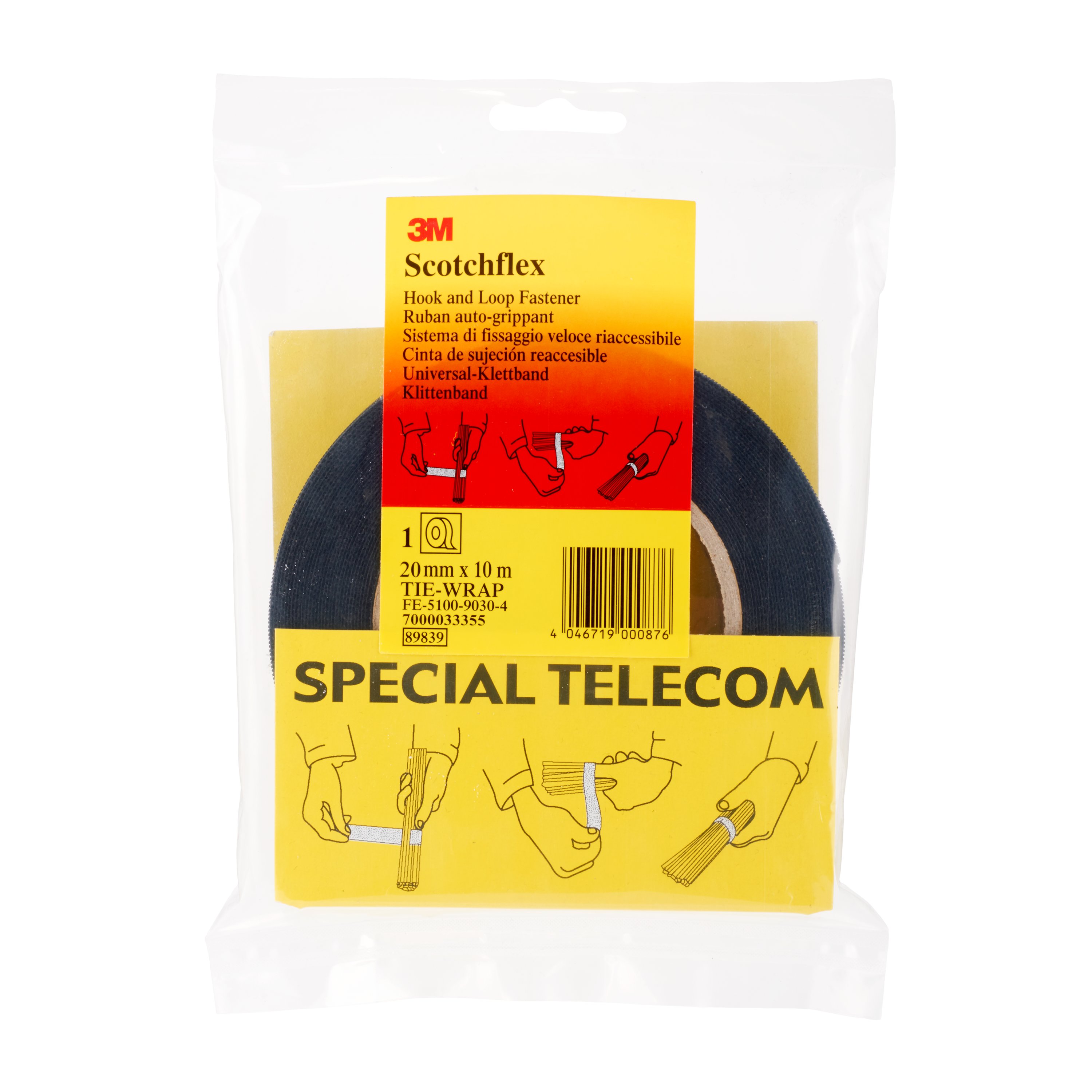 3M Deutschland Klettband 20 mm x 10 m FE510090304 - 7000033355 3M Deutschland Klettband 20 mm x 10 m FE510090304 - 7000033355