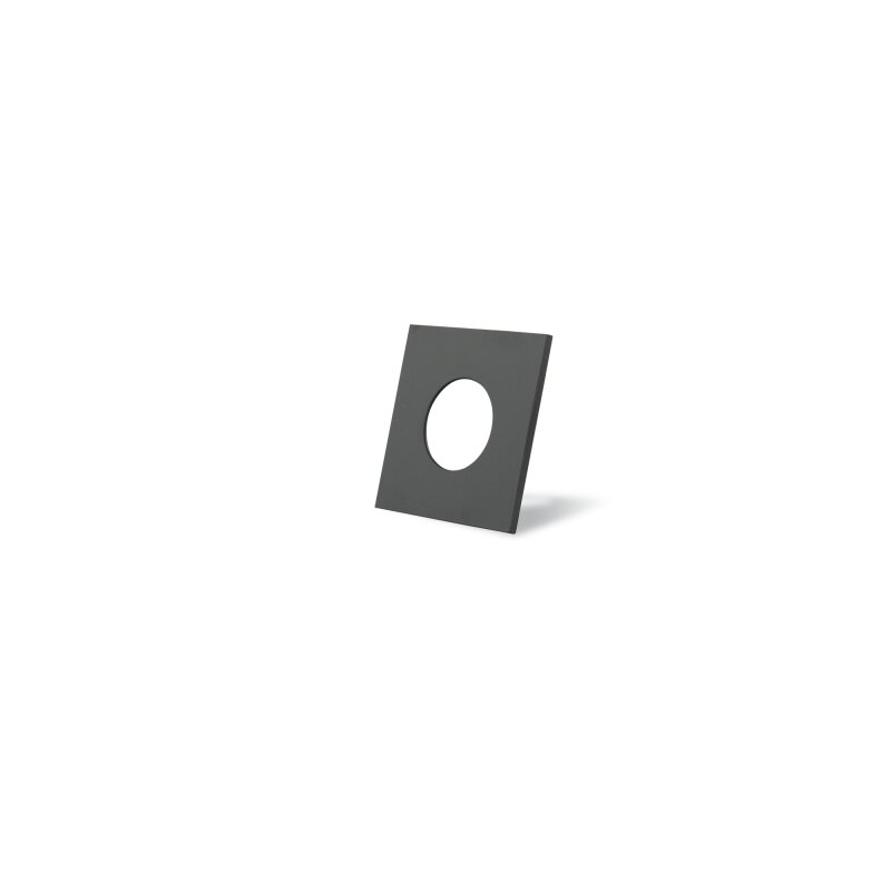 DOTLUX decorative ring for MULTI and MULTIsun square black matt - 3436