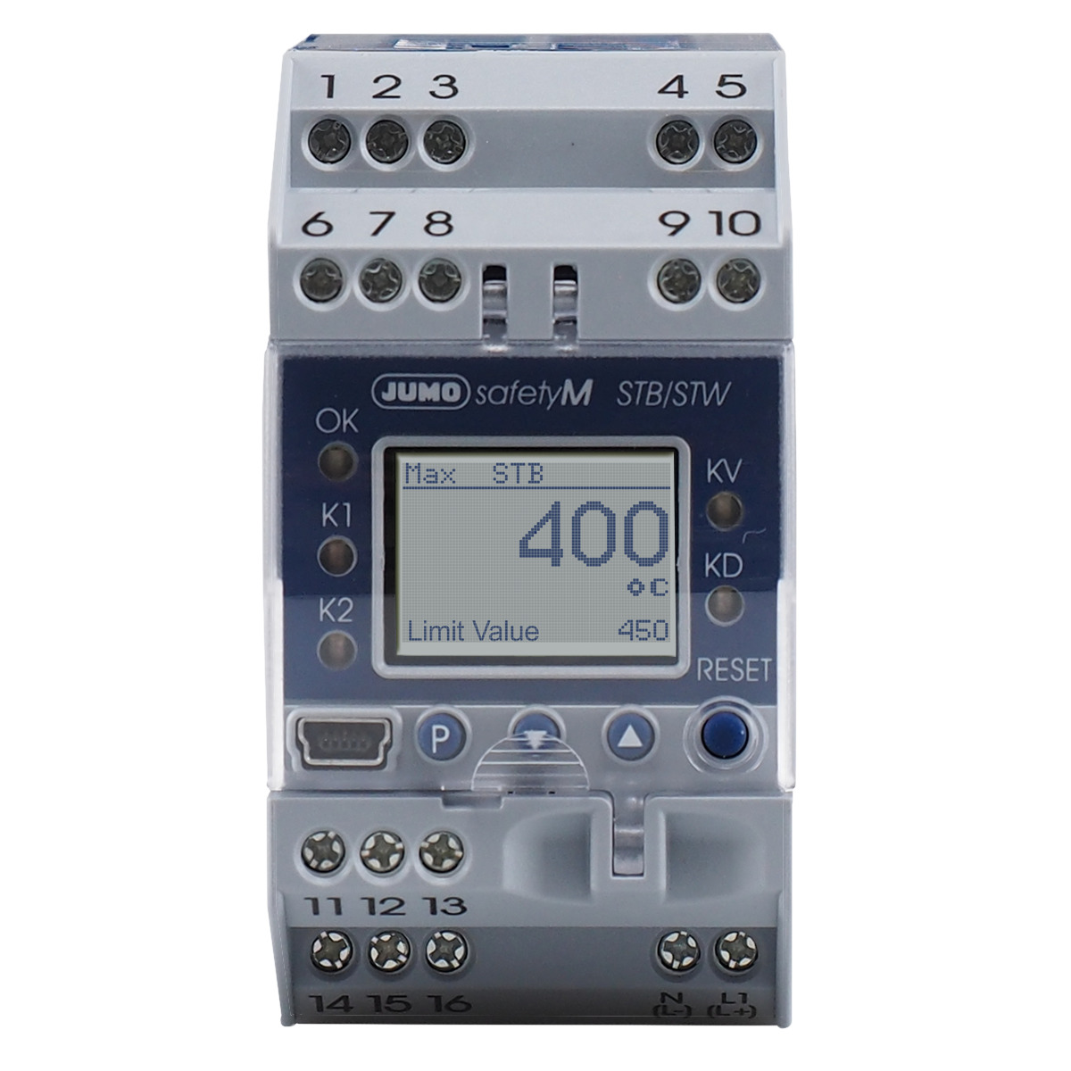 Jumo Sicherheitstemperaturbegr. 0253-2001-23/005,058 701150/8-01#00564984