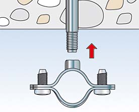 Fischer Deutschl. Schraubabstandsschelle AM 30 - 60196