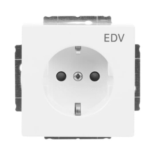 Busch-Jaeger Schuko-Steckdose dav/sws mit Aufdruck EDV 20 EUCKS/DV-84 - 2CK günstig online kaufen