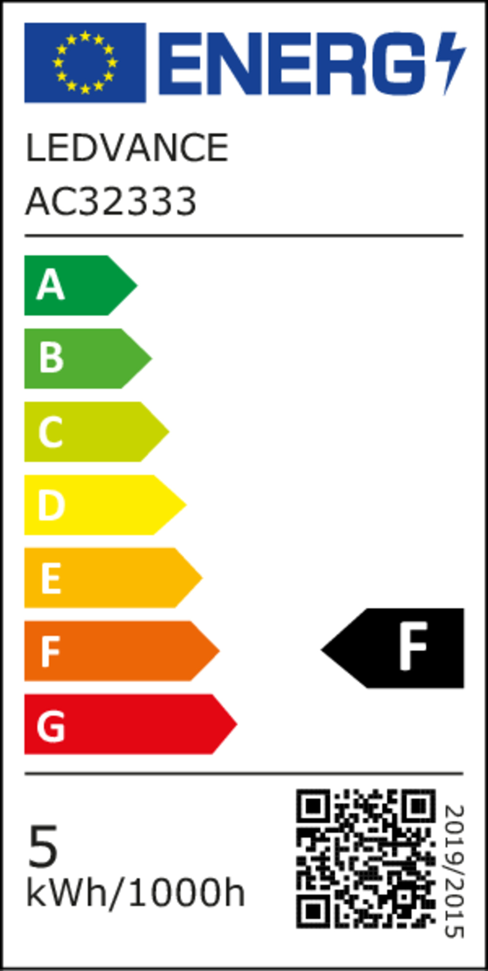 Ledvance LED-Leuchtmittel PARATHOM CLASSIC A DIM 40  4.8 W/2700 K E27 