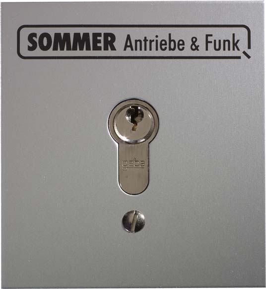 Sommer Schlüsseltaster 1Kont.m.Zyl. uP S12762-00001