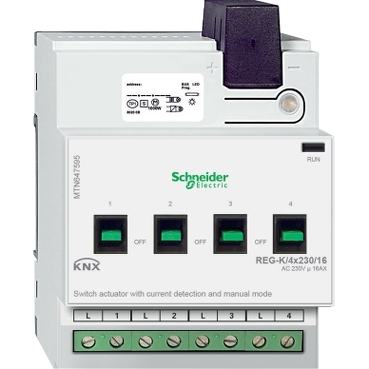 Schneider Electric Schaltaktor REG-K/4x230/16 MTN647595