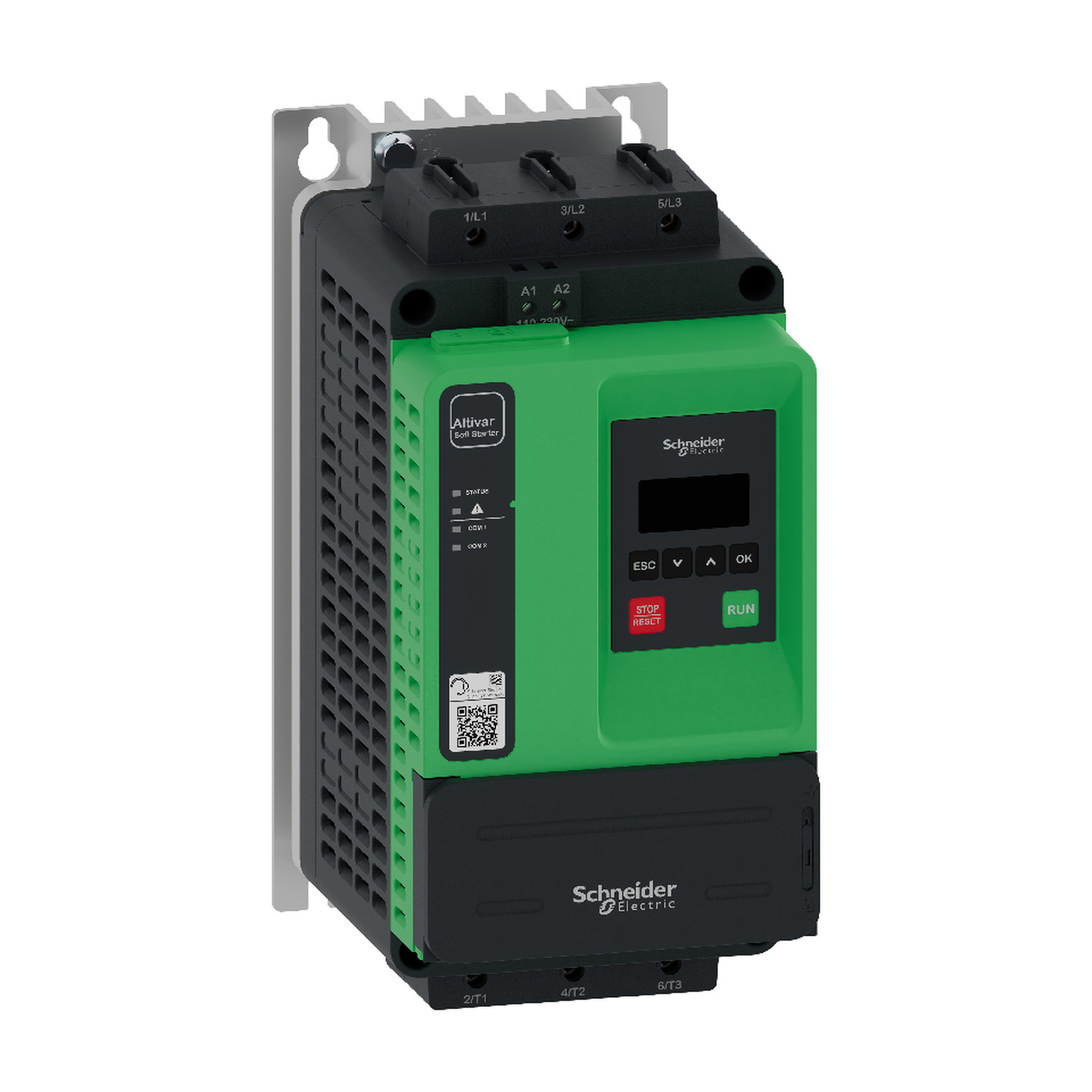 Schneider Electric Sanftanlasser Ats430, 47A, 208 Bis 600V ATS430D47S6