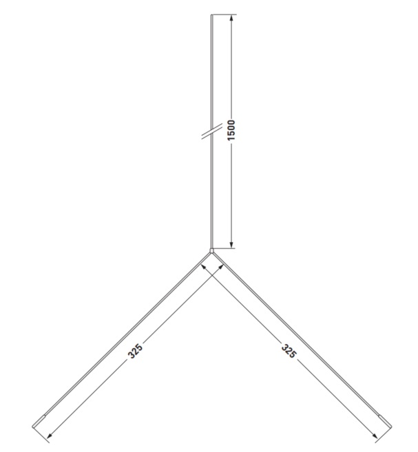 Trilux twenty3 Aufhängezubehör 2330 G3 ZH/M73 M84 für Trilux 2330 Leuchten - 7716400