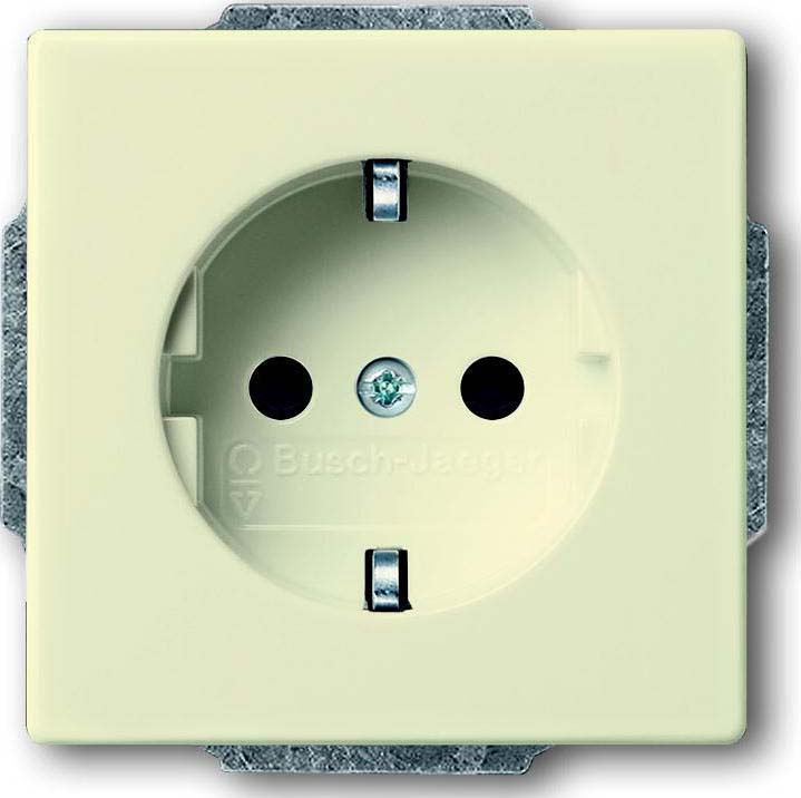 Busch-Jaeger Steckdosen-Einsatz sav/ews Schuko 2P+E 16A 250V 20 EUC-82 - 2C günstig online kaufen