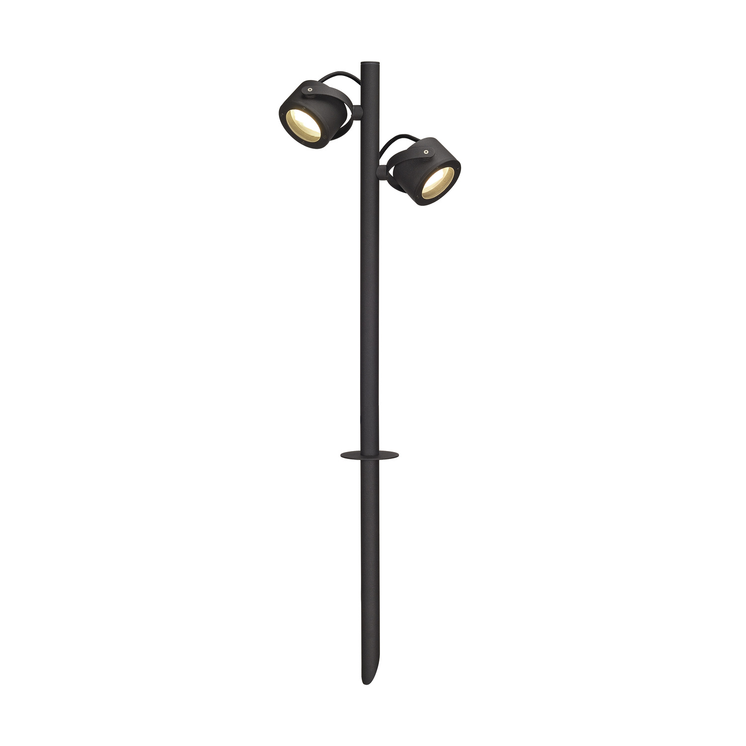 SLV SITRA 360 SPIKE, Outdoor Spiessleuchte, zweiflammig, TCR-TSE, IP44, anthrazit, max. 18W - 231535