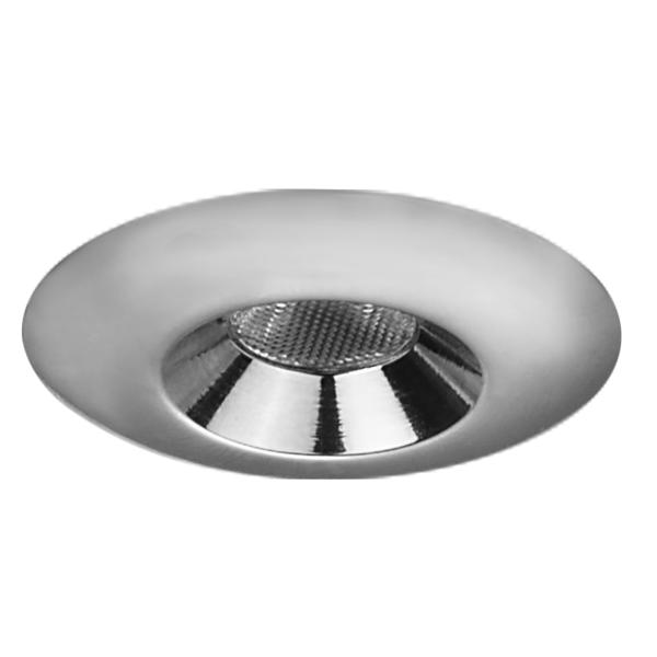 Brumberg LED light point, IP44, chrome, round - 12071023