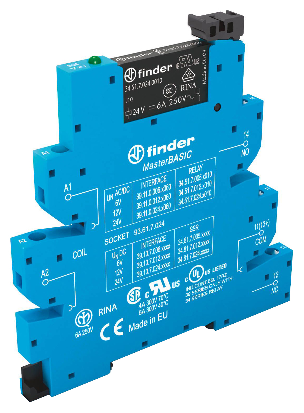 Finder EMR-Koppelrelais MasterBASIC 39.11.8.230.0060