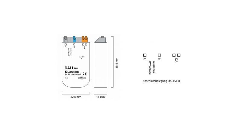 Lunatone Sensor Interface DALI SI1L