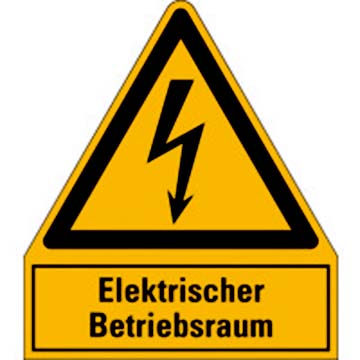 Hein Warnschild Elt.Betriebsraum 172896 günstig online kaufen