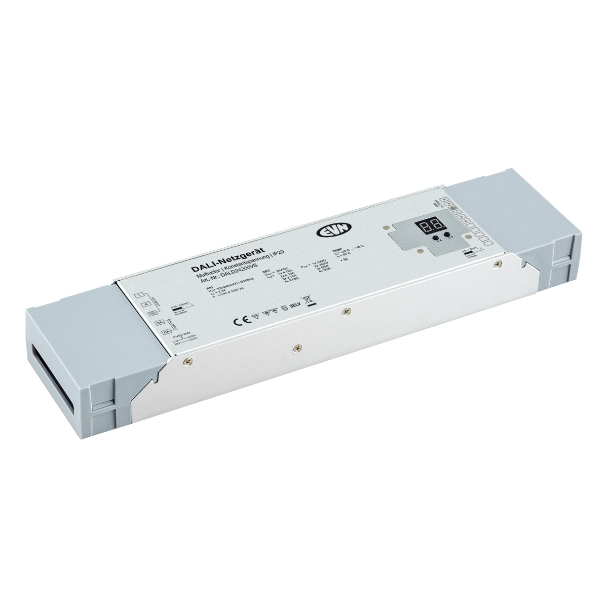 EVN Lichttechnik DALI-LED-Steuerung 4x2,08A 24VDC 4x50W DALD24200VS