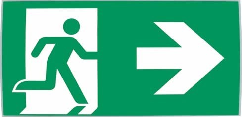 Ceag Notlichtsysteme Piktogrammscheibe PO gem.ISO7010 40071354138 - 40071354138