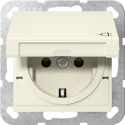 Gira Steckdose KD Cremeweiß 475401 günstig online kaufen