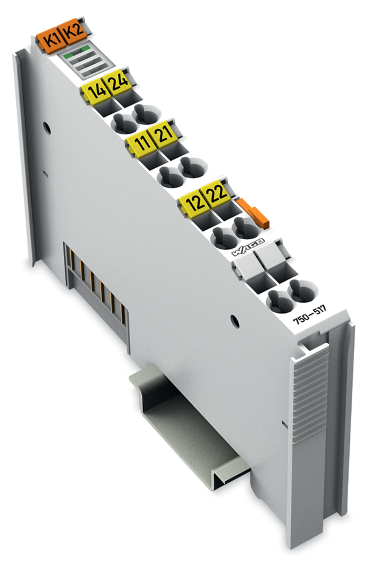 WAGO GmbH & Co. KG Relaisausgangsklemme 2-Kan. 230VAC 300VDC 750-517